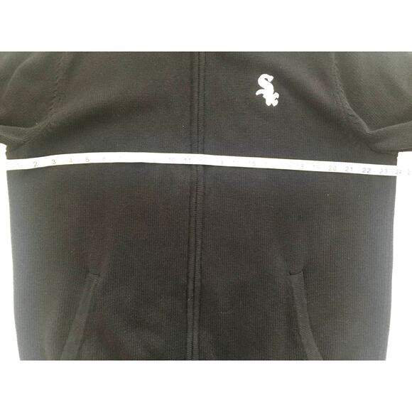 Men's Sox L.L. Bean Heavy Cotton Sweater Black - Picture 4 of 7